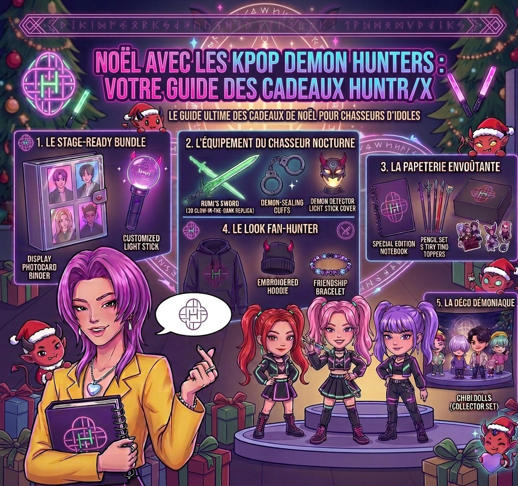 Noël KPop Demon Hunters : le guide des cadeaux qui feront mouche