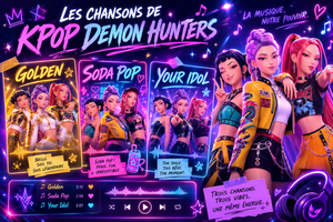 Les chansons de KPop Demon Hunters : Golden, Soda Pop, Your Idol… la BO expliquée