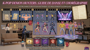 Apprendre les chorégraphies de KPop Demon Hunters : Golden, Soda Pop et les autres