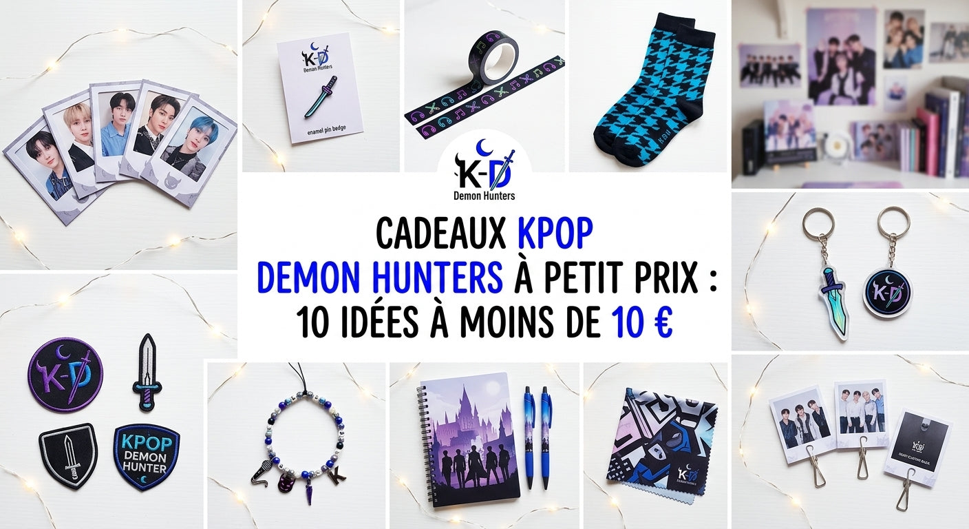 Cadeaux KPop Demon Hunters à petit prix : 10 idées à moins de 10 €