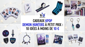 Cadeaux KPop Demon Hunters à petit prix : 10 idées à moins de 10 €