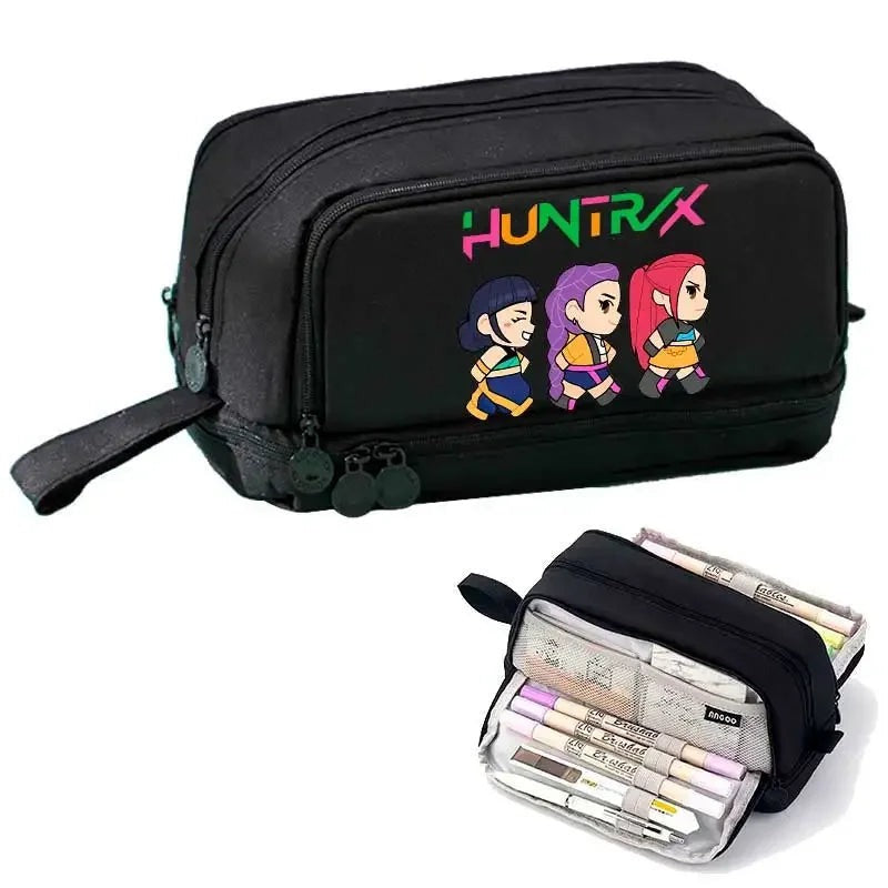 Trousse Scolaire KPop Demon Hunters Huntrix