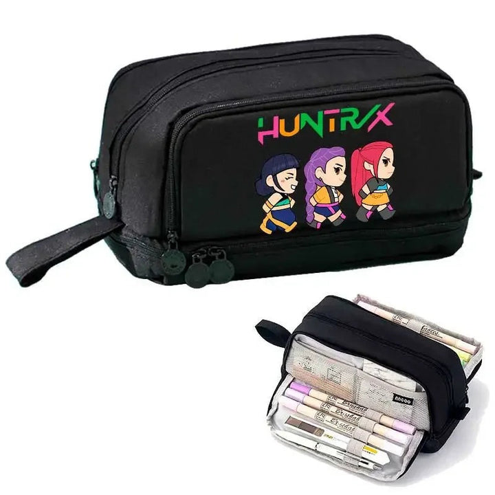 Trousse Scolaire KPop Demon Hunters Huntrix