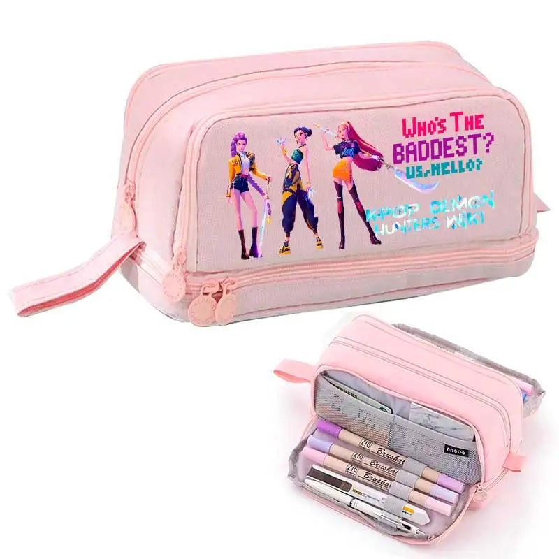 Trousse KPop Demon Hunters Rose