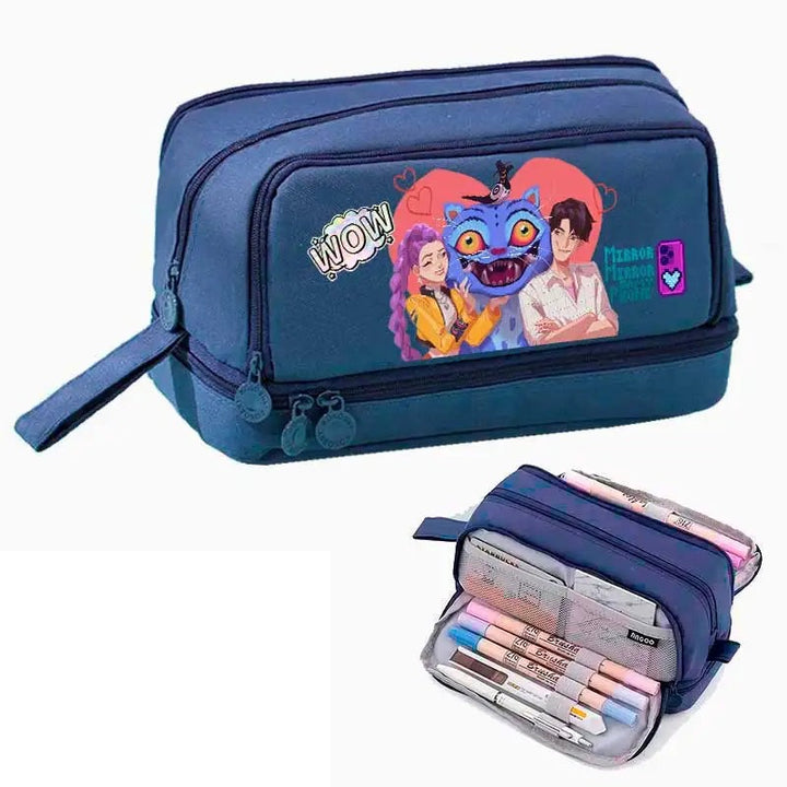 Trousse Scolaire KPop Demon Hunters Jinu Et Rumi