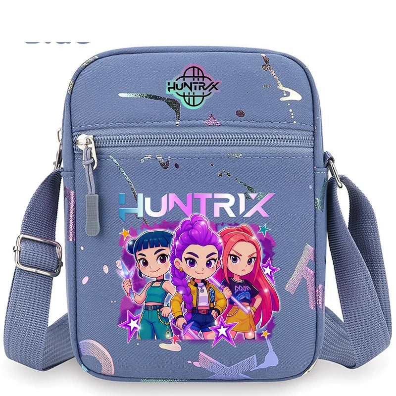 Sac Bandoulière KPop Demon Hunters Chibi Bleu