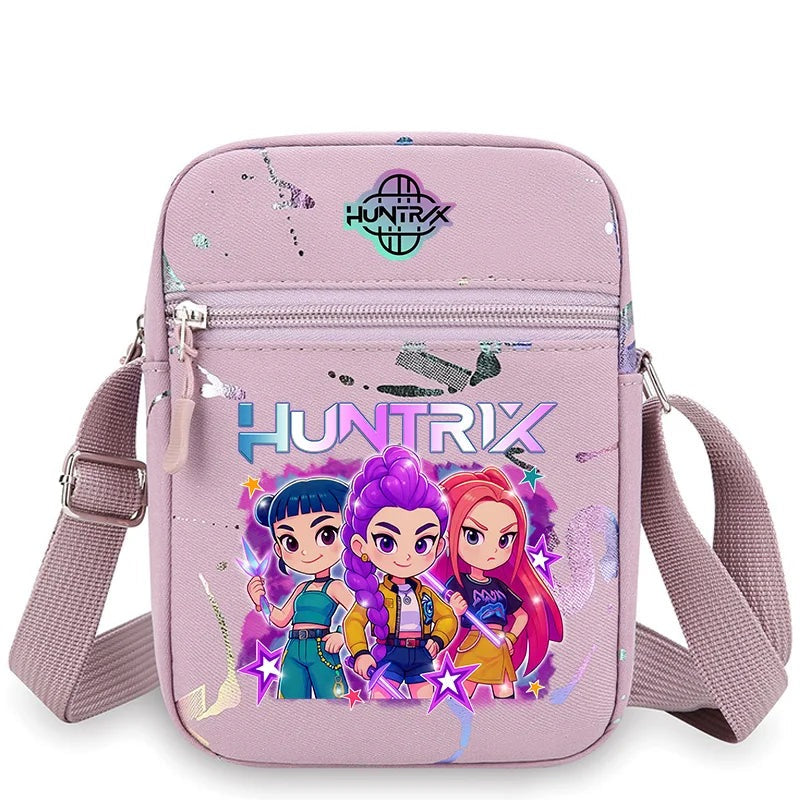 Sac Bandoulière KPop Demon Hunters Chibi Violet
