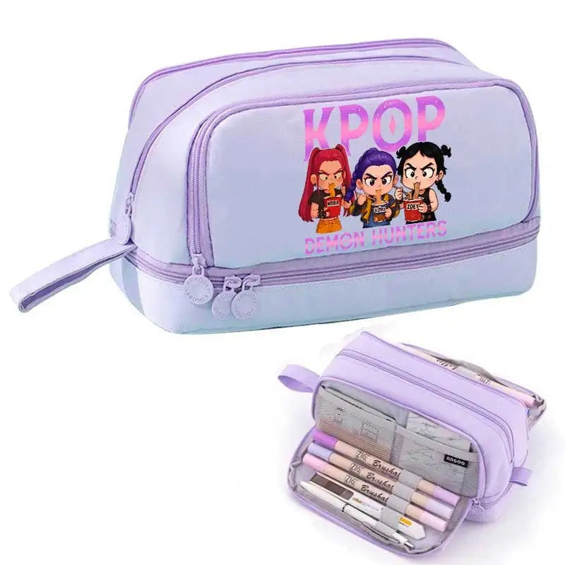 Trousse Scolaire KPop Demon Hunters Fille