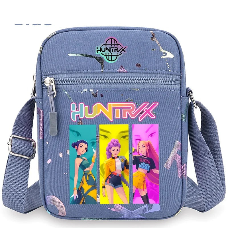 Sac Bandoulière KPop Demon Hunters Bleu