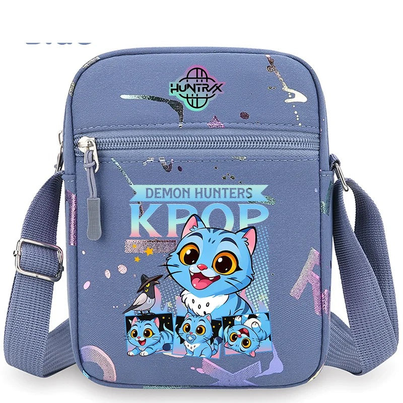 Sac Bandoulière KPop Demon Hunters Derpy Bleu