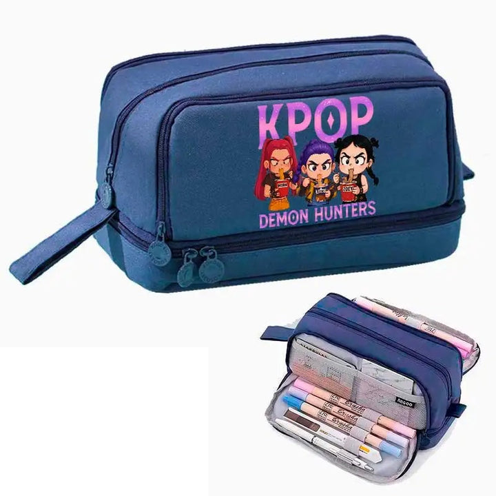 Trousse Scolaire KPop Demon Hunters Film
