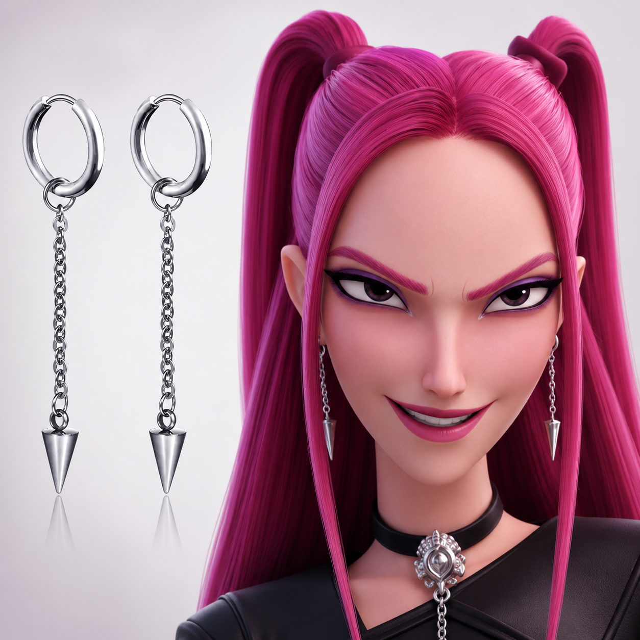 Boucles d'Oreilles KPop Demon Hunters Mira