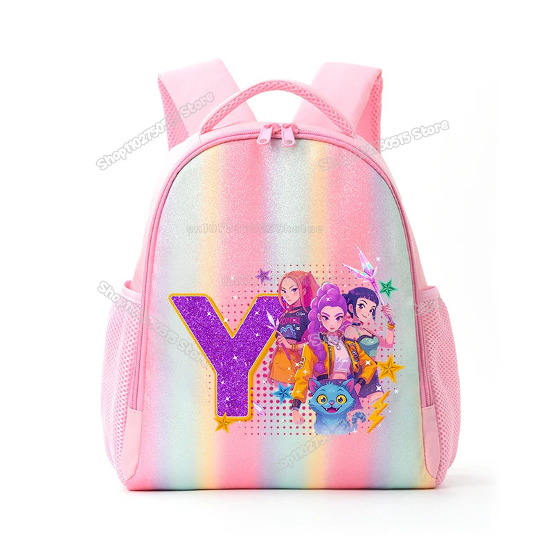 Sac d'Ecole KPop Demon Hunters Lettre Prénom — photo 18