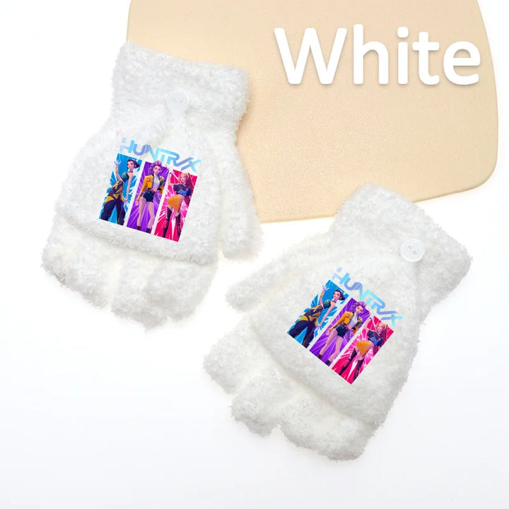 Gants KPop Demon Hunters Huntrix Blanc