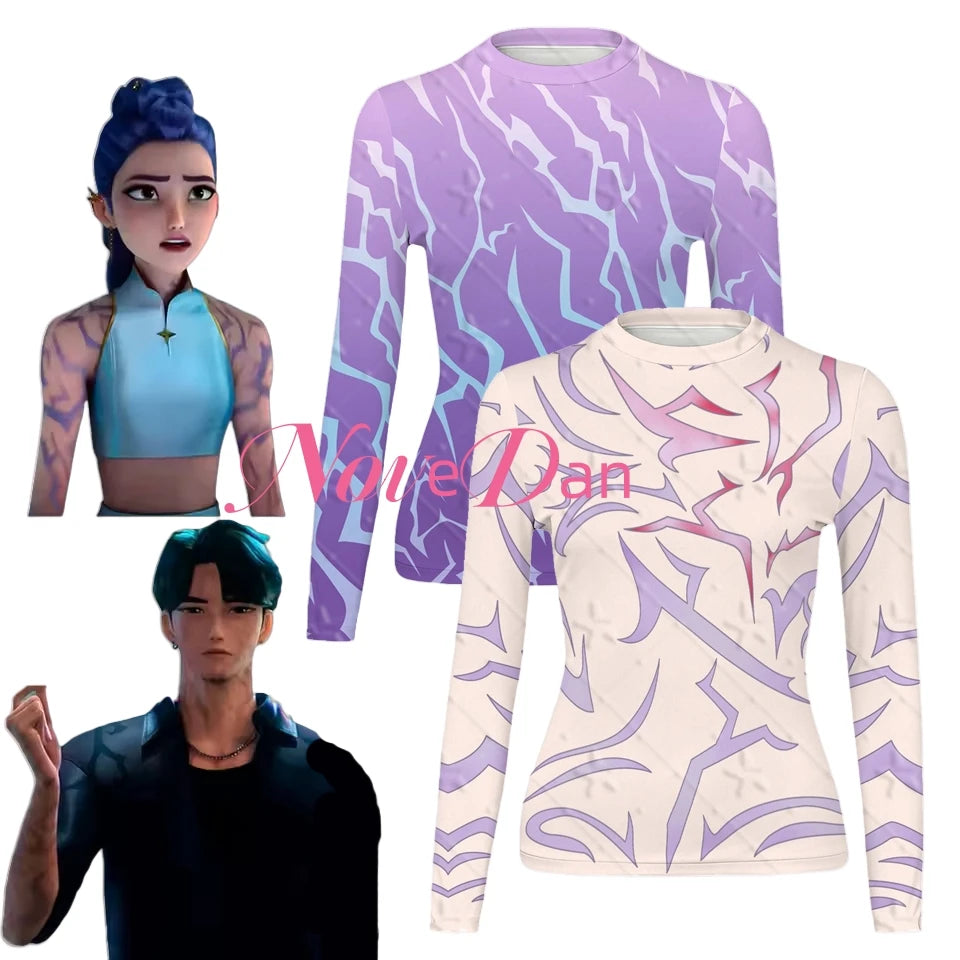 Cosplay KPop Demon Hunters Tatoo Rumi