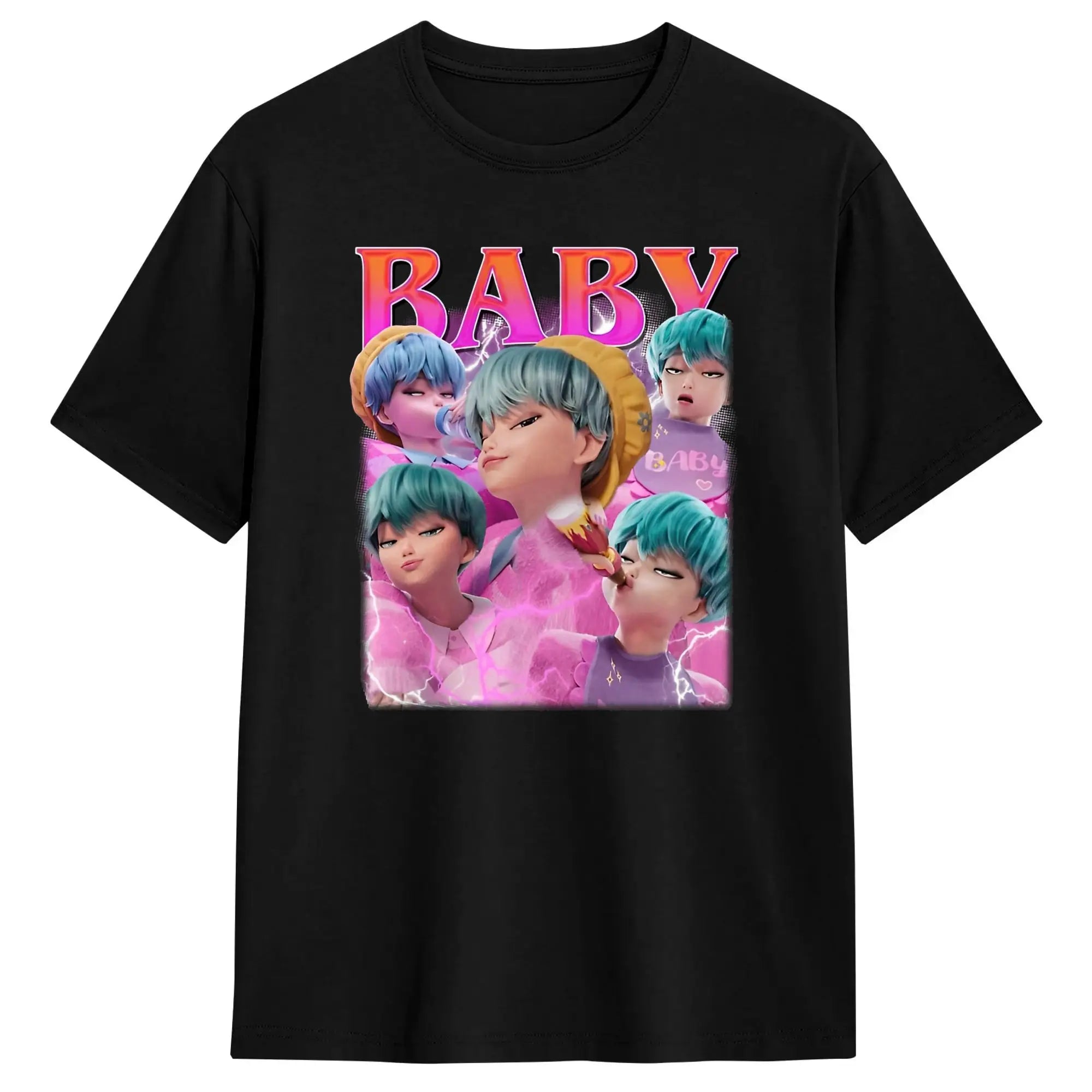 T-shirt KPop Demon Hunters Baby Rose