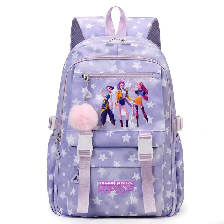 Sac à Dos Ecole KPop Demon Hunters Huntrix Film
