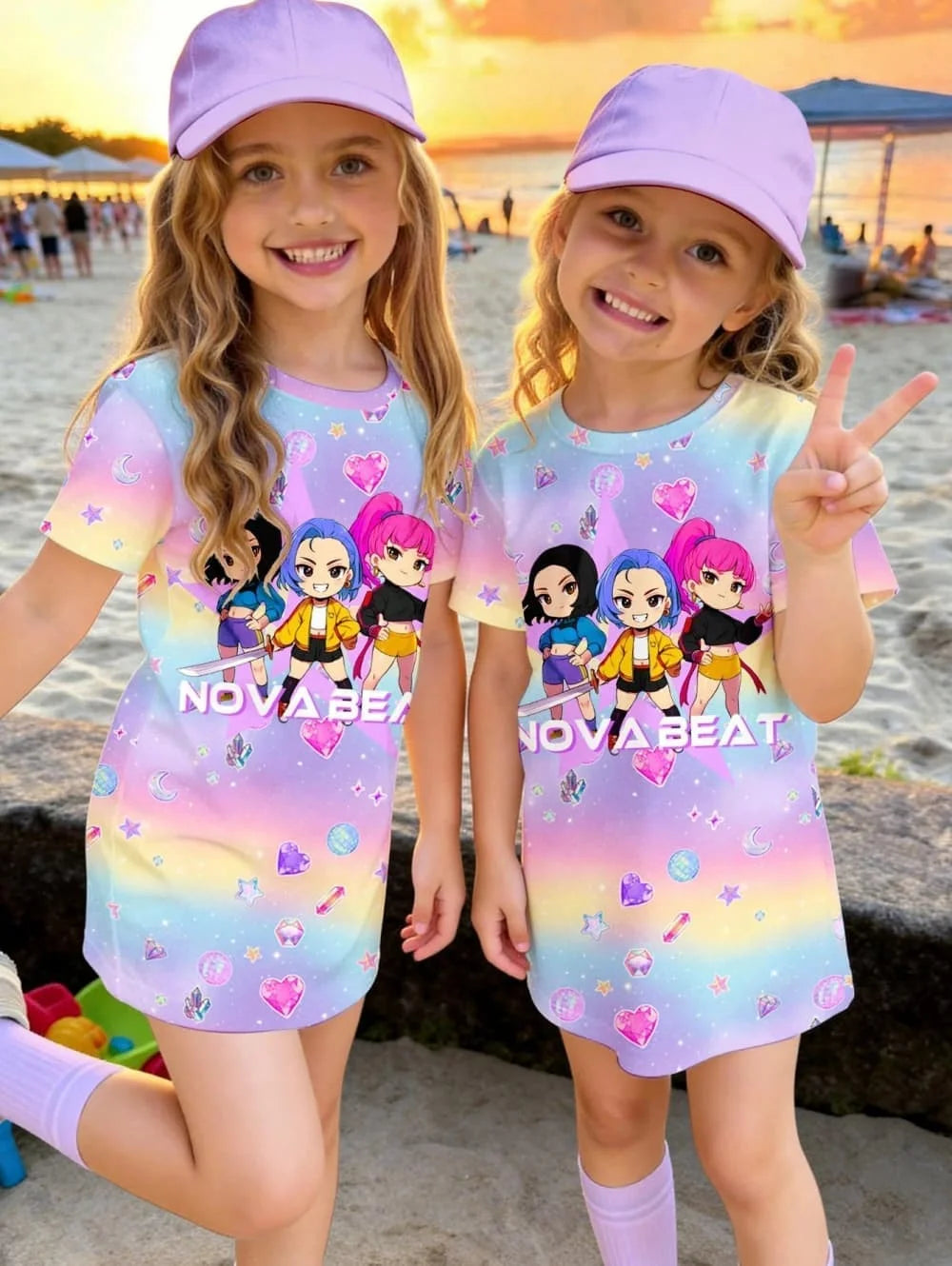 Robe Enfant KPop Demon Hunters Huntrix