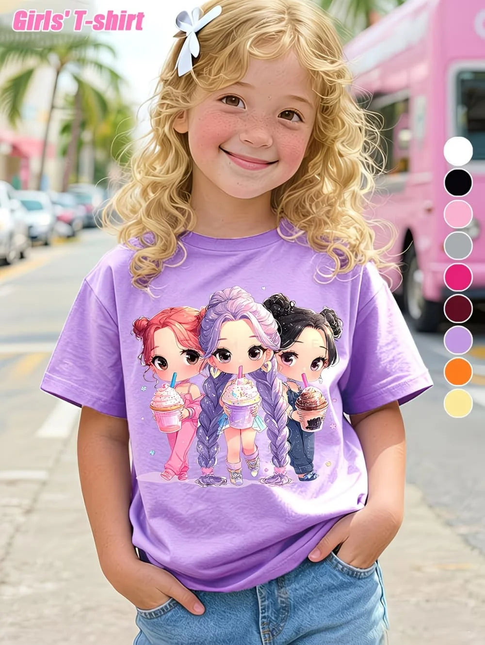 T-shirt Eté KPop Demon Hunters — photo 8