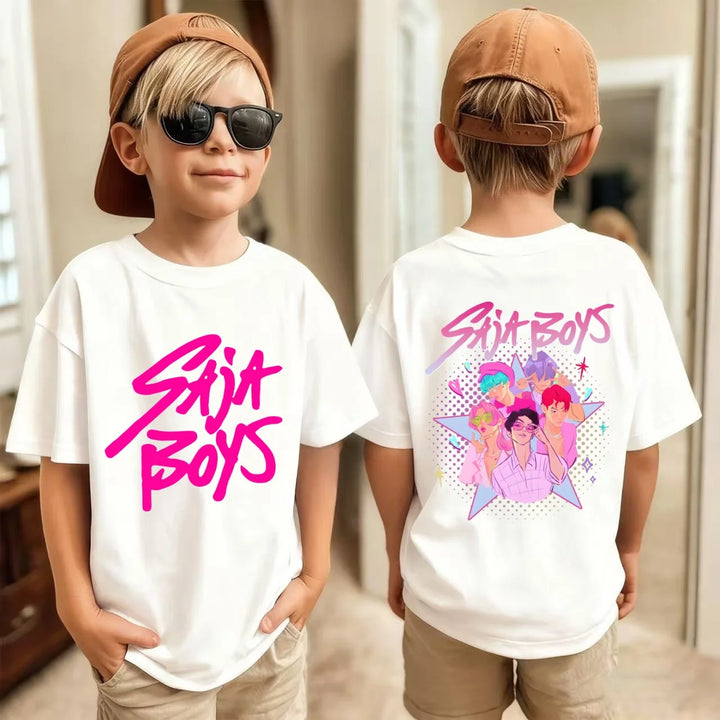 T-shirt Enfant KPop Demon Hunters Saja Boys Film