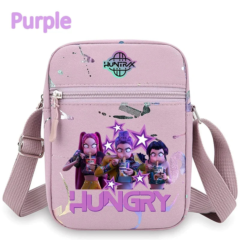 Sac bandoulière KPop Demon Hunters Hungry Violet