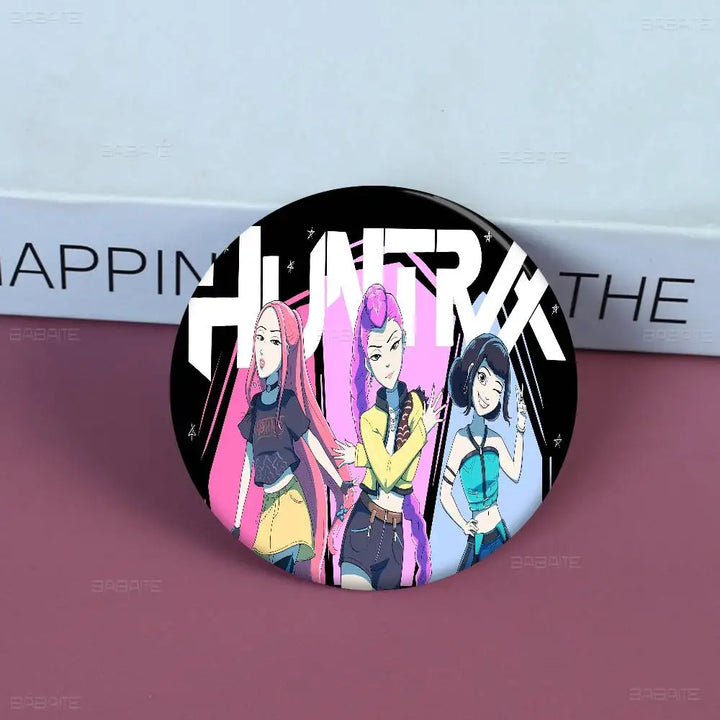 Pin's KPop Demon Hunters Huntrix Dessin