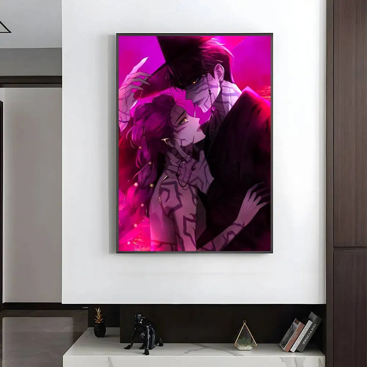 Poster KPop Demon Hunters Rumi Et Jinu Démons