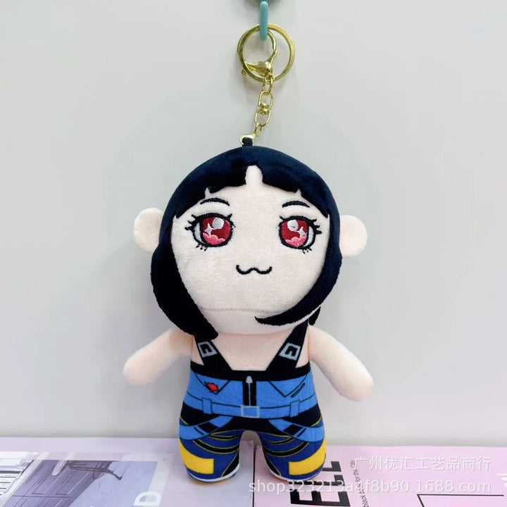 Porte-Clé KPop Demon Hunters Huntrix Zoey Peluche