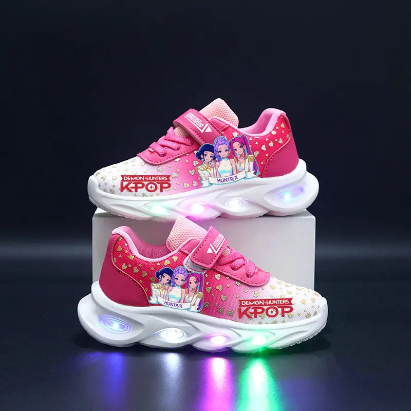 Chaussures Enfant KPop Demon Hunters Huntrix Tenue Blanche