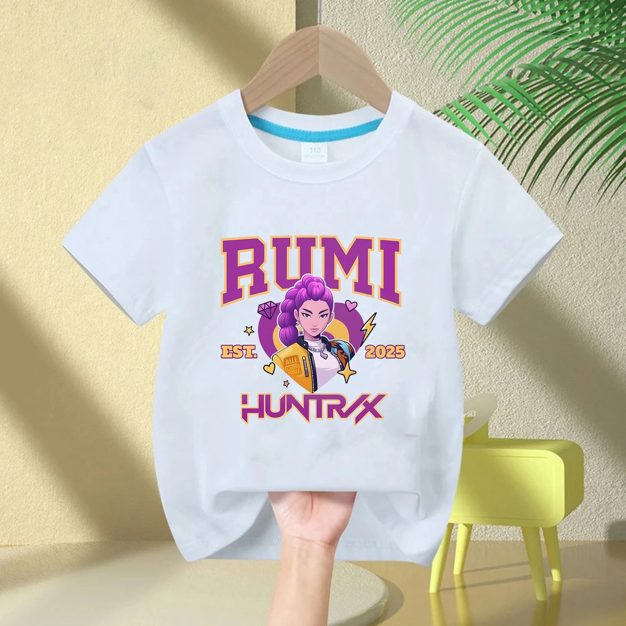T-shirt Enfant KPop Demon Hunters Huntrix Mira Fille