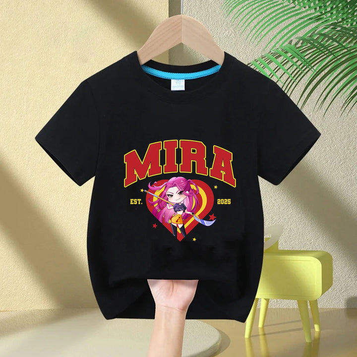 T-shirt Enfant KPop Demon Hunters Huntrix Mira
