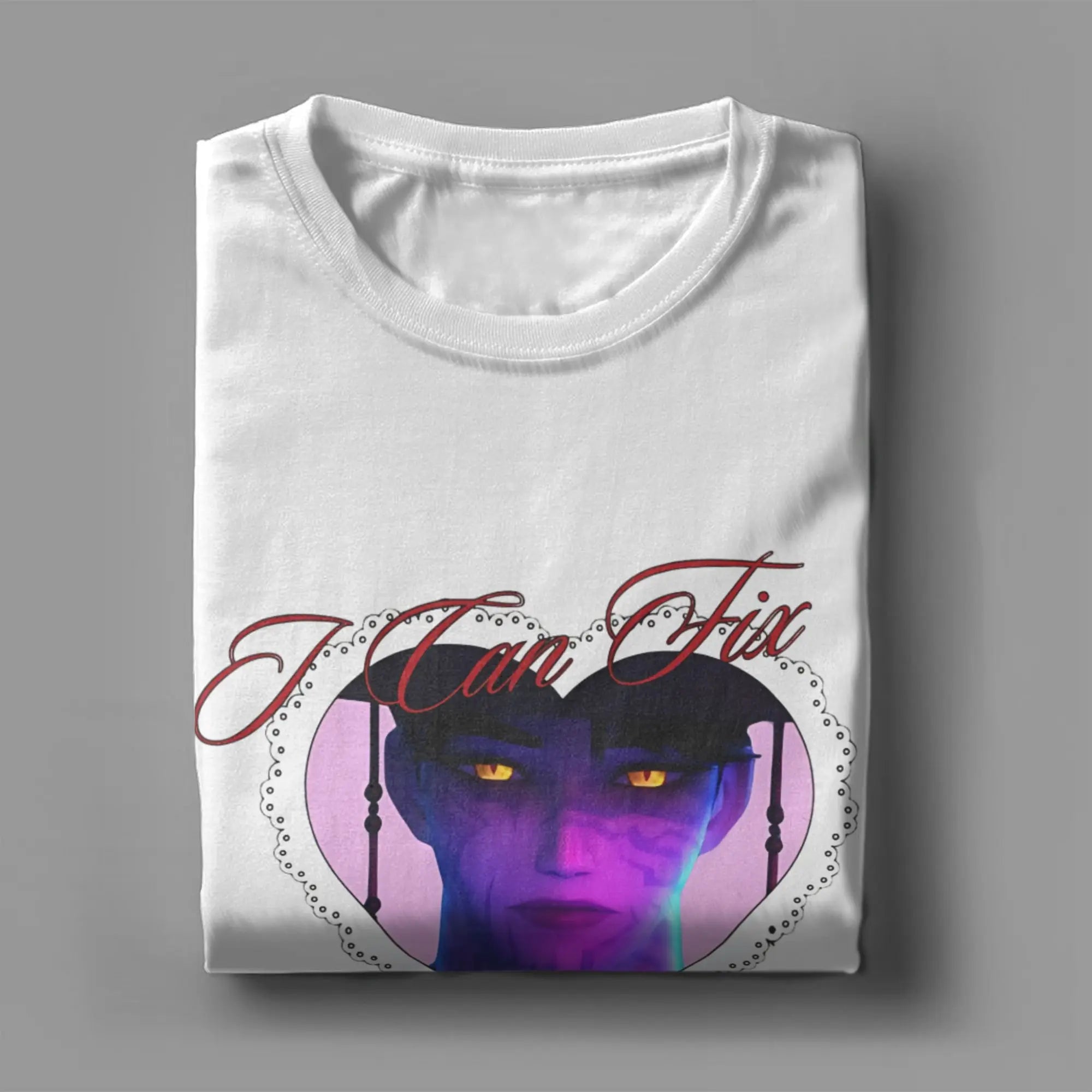 T-shirt KPop Demon Hunters Jinu I Can Fix Him — photo 4