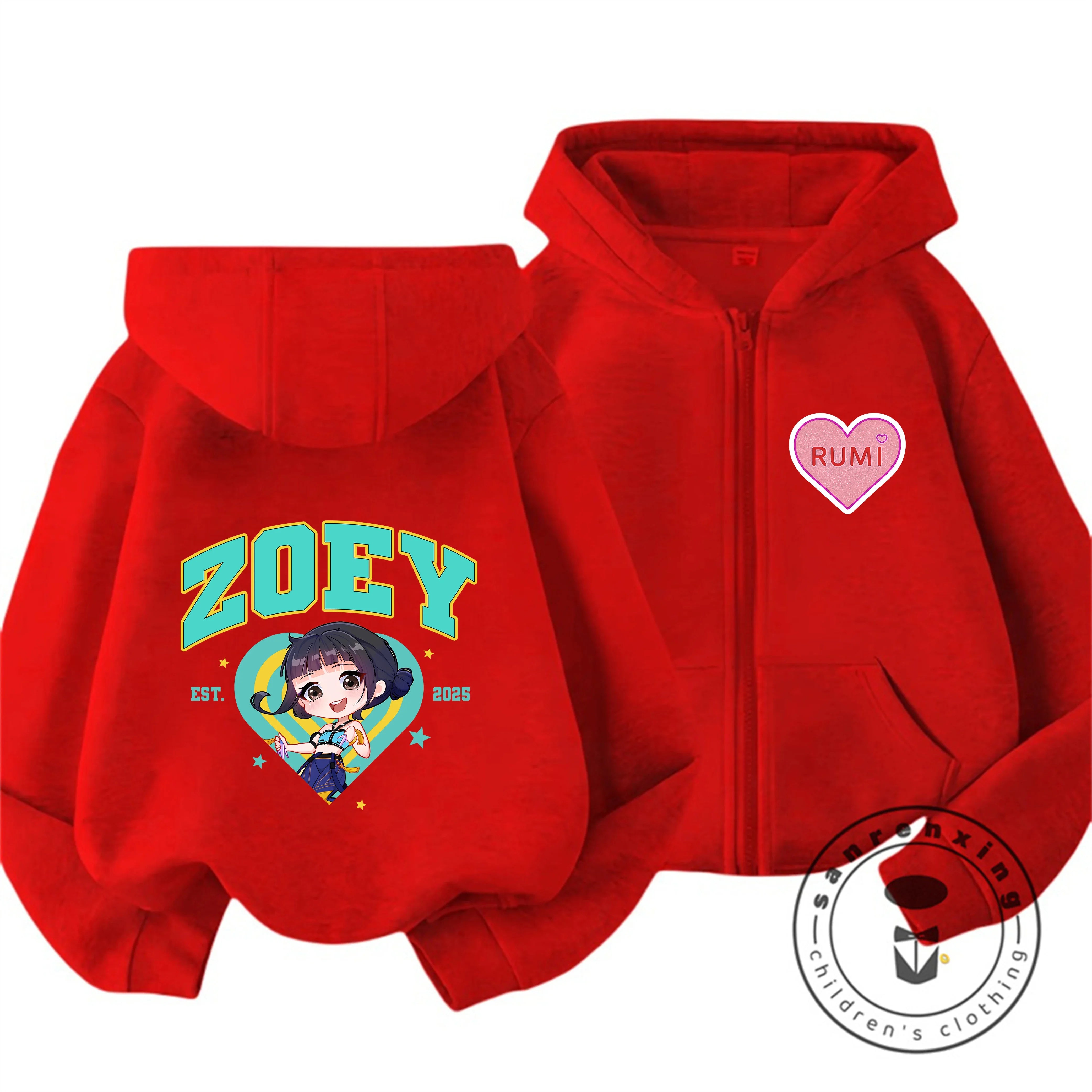 Gilet à Capuche Enfant KPop Demon Hunters Rumi — photo 4
