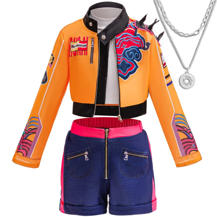 Cosplay Enfant KPop Demon Hunters Huntrix Rumi