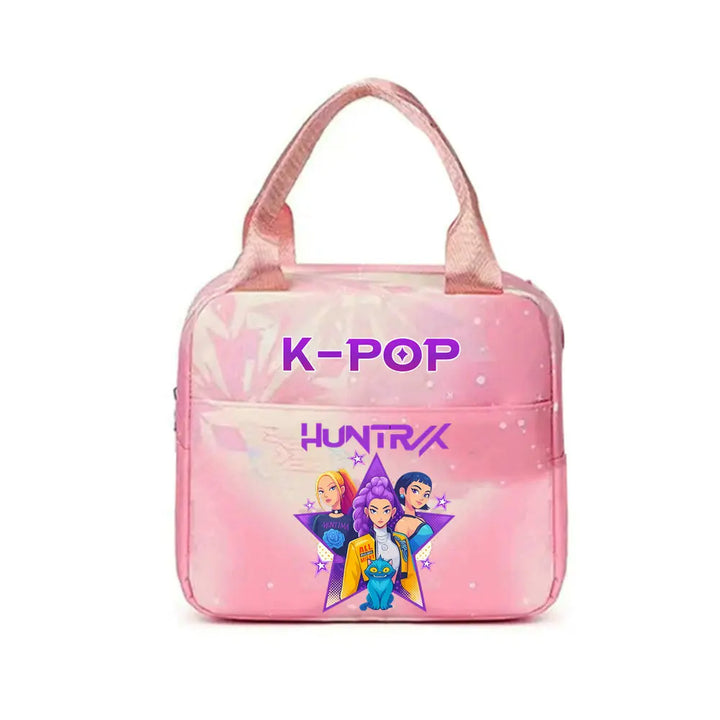 Lunch Bag KPop Demon Hunters Huntrix Rose