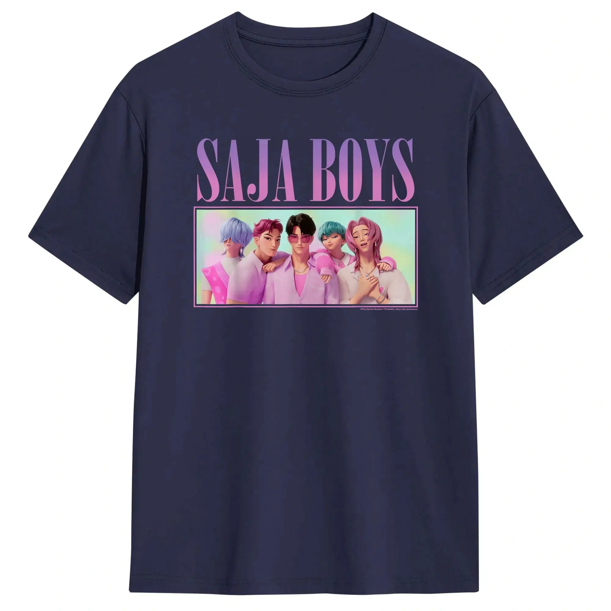 T-shirt KPop Demon Hunters Saja Boys Film — photo 14