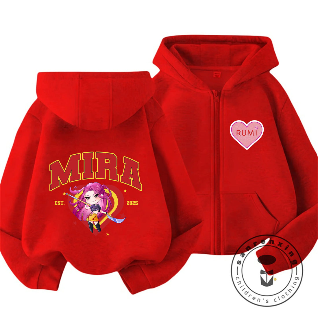 Gilet à Capuche Enfant KPop Demon Hunters Rumi — photo 11