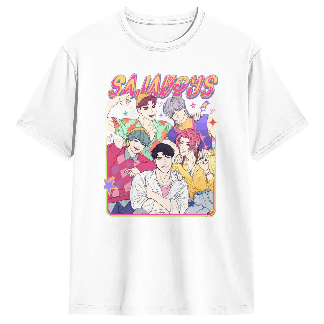 T-shirt KPop Demon Hunters Saja Boys Noir — photo 14