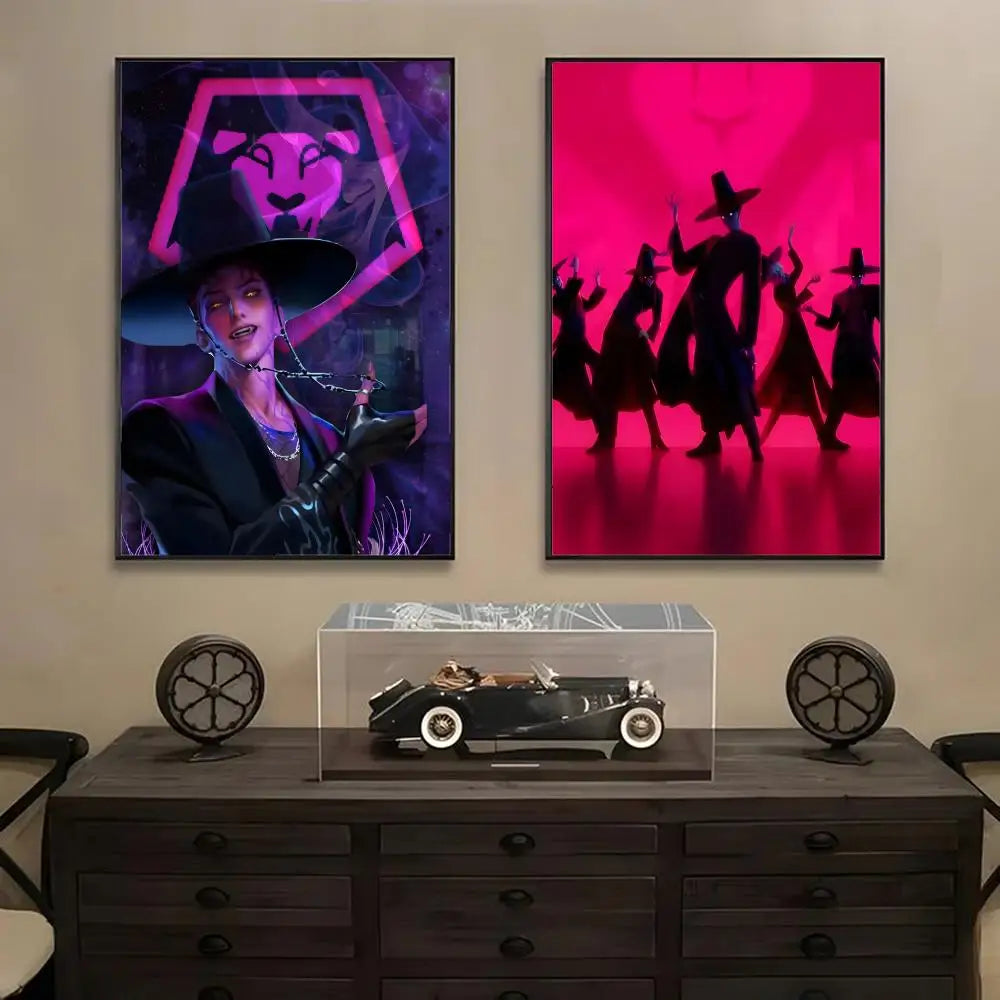 Poster KPop Demon Hunters Saja Boys Affiche