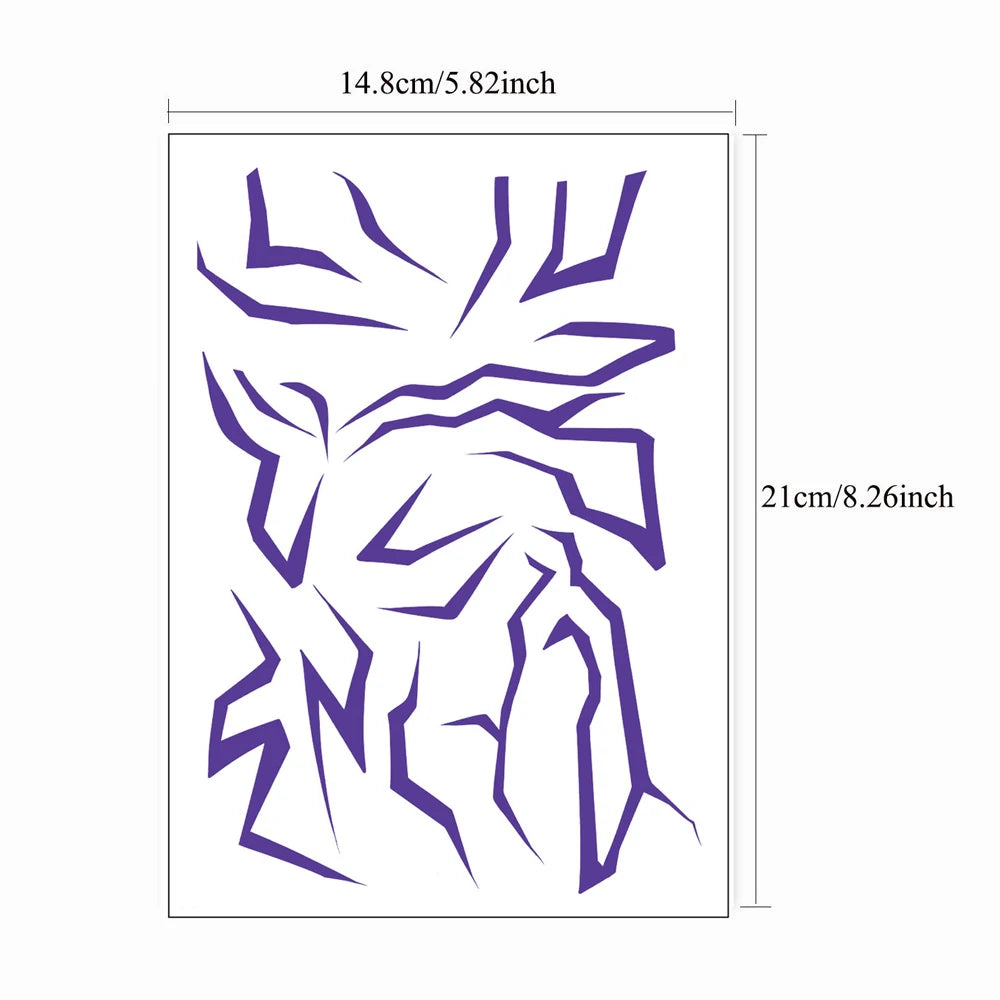 Tatouage Temporaire KPop Demon Hunters Marques Rumi Et Jinu — photo 3