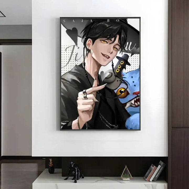 Poster KPop Demon Hunters Saja Jinu Et Sussie