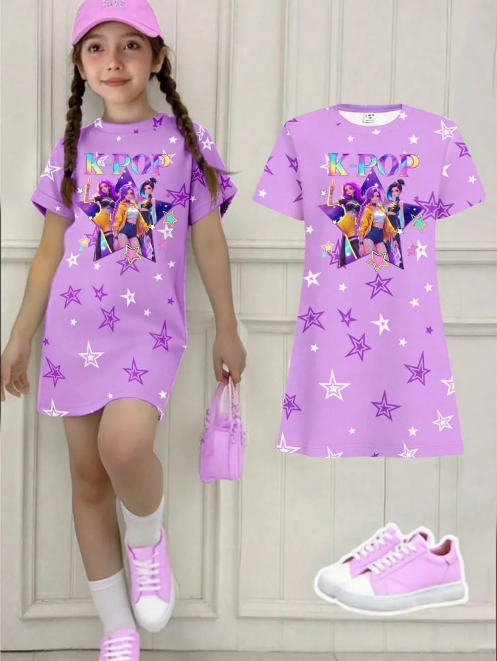 Robe Enfant KPop Demon Hunters Huntrix