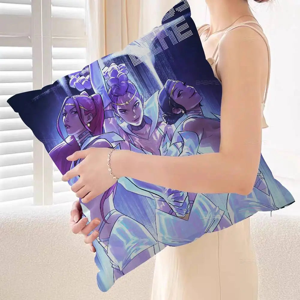 Housse de Coussin KPop Demon Hunters Huntrix Rumi Golden — photo 13