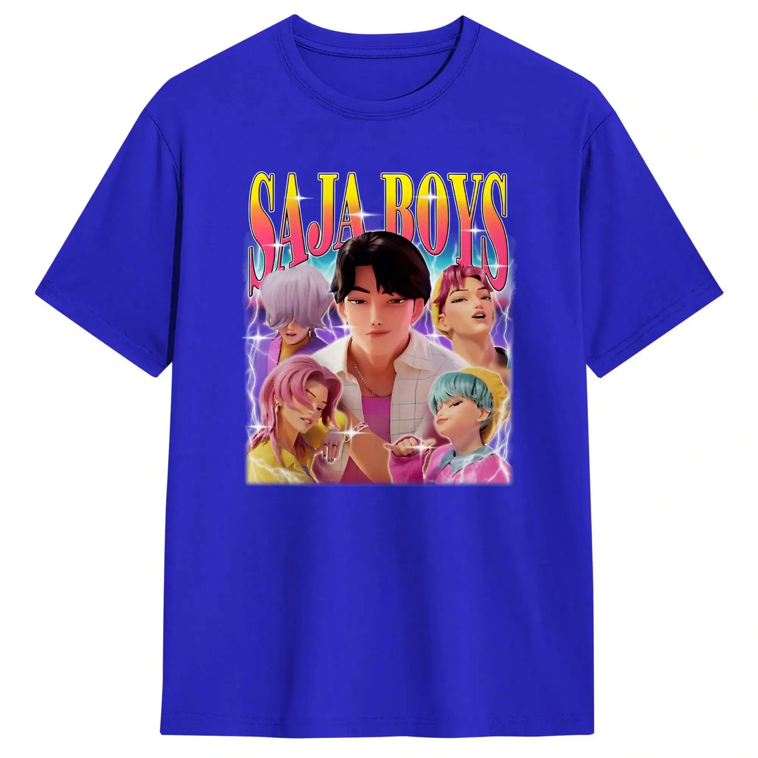 T-shirt KPop Demon Hunters Saja Boys Vintage — photo 7
