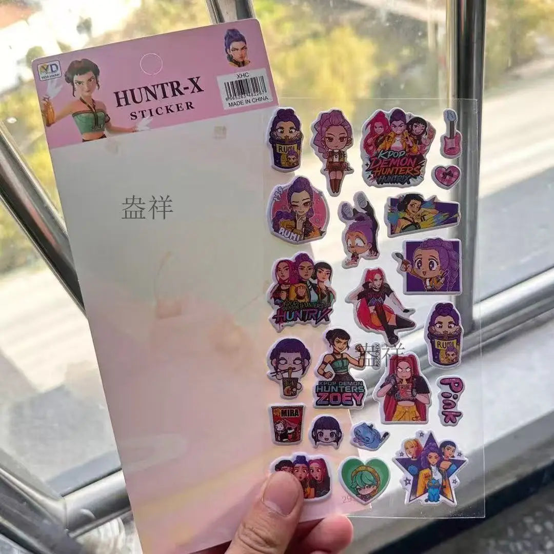Stickers KPop Demon Hunters 3D