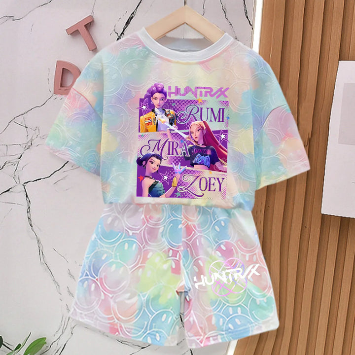 Pyjama Short Enfant KPop Demon Hunters Film