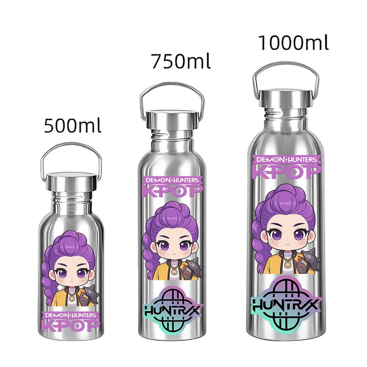Gourde En Acier Inoxydable KPop Demon Hunters Huntrix Rumi