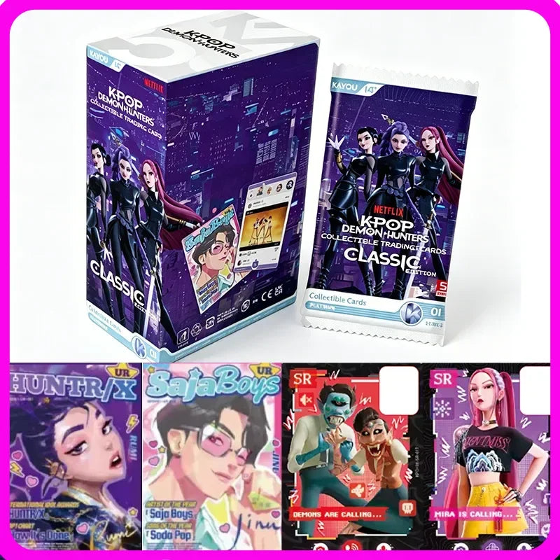 Cartes à Collectionner KPop Demon Hunters Booster - photo 3