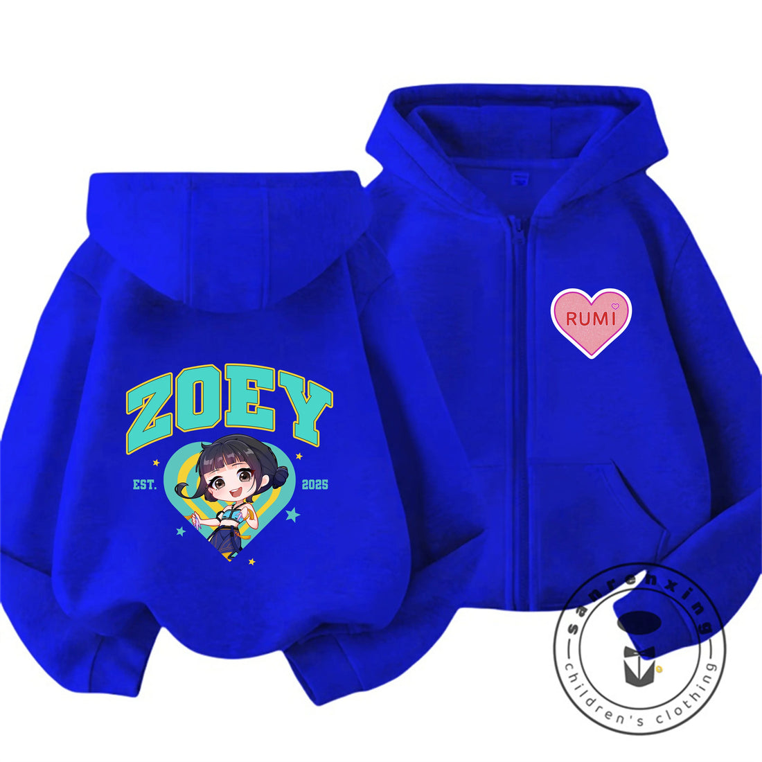 Gilet à Capuche Enfant KPop Demon Hunters Mira — photo 2