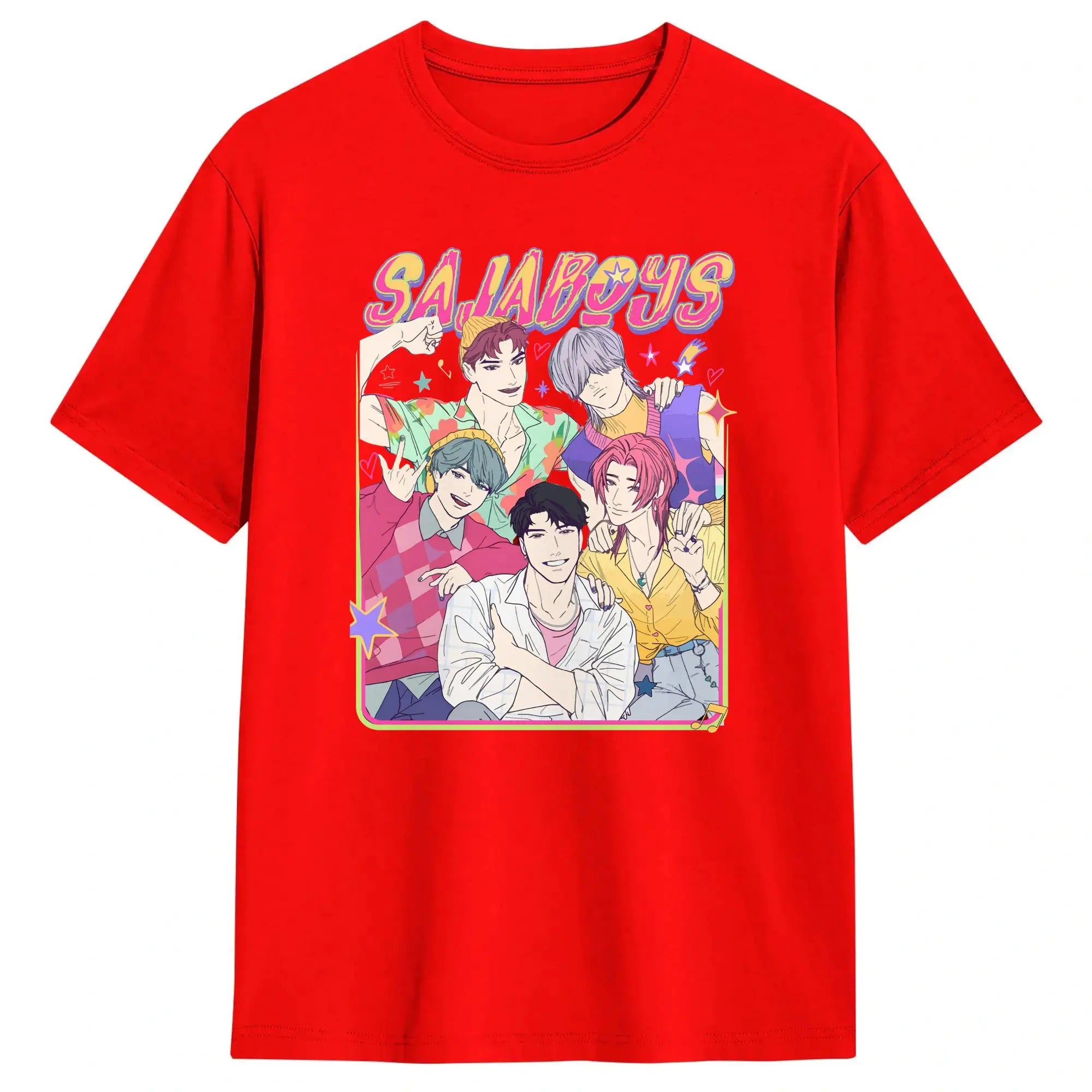 T-shirt KPop Demon Hunters Saja Boys Noir — photo 9
